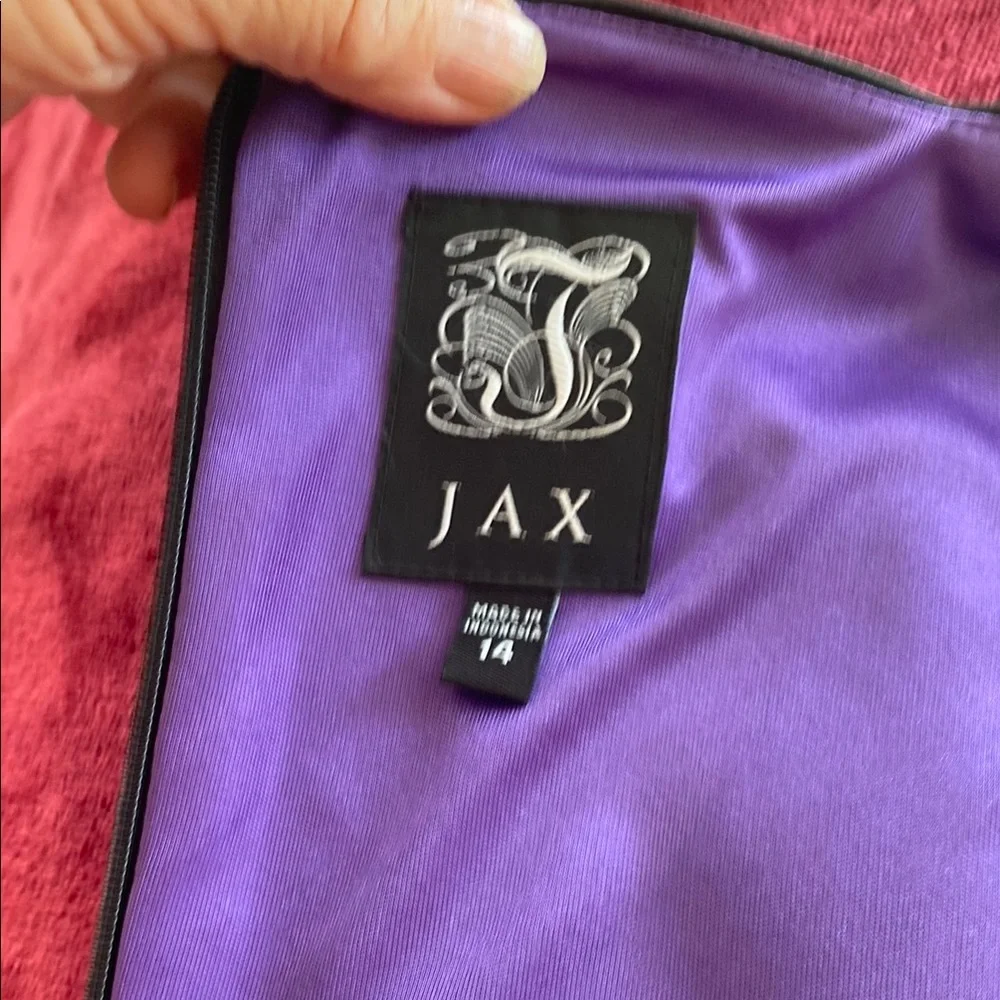 Jax Black Sheath Dress Sweetheart Neckline - Picture 4 of 4